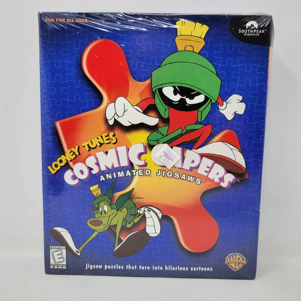 Looney Tunes Cosmic Capers Animated Jigsaws‎ PC CD-ROM Windows 95 98 New Sealed